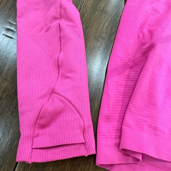 Lululemon Sonic Pink Swiftly Tech Long Sleeve 2.0 shirt size 10 - Picture 4 of 7